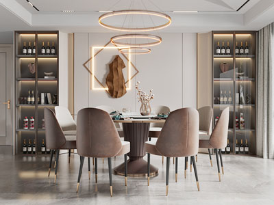 现代轻奢餐厅