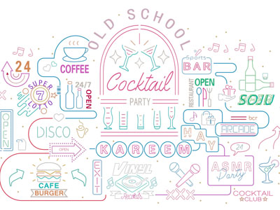 现代咖啡酒吧灯饰墙饰挂件