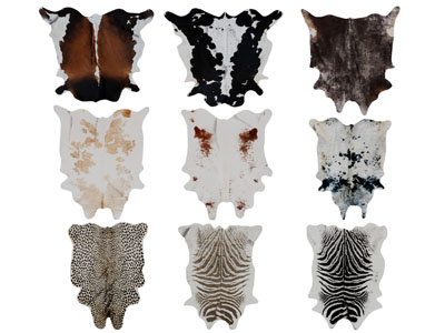 北欧兽皮地毯3d模型 北欧兽皮地毯