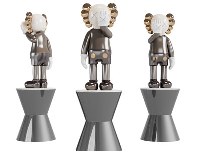 现代kwas公仔装饰品摆件