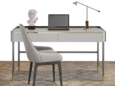 现代书桌椅组合