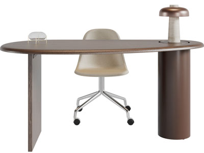 现代书桌椅组合