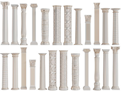 欧式雕花罗马柱子