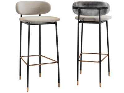 现代轻奢吧椅吧凳