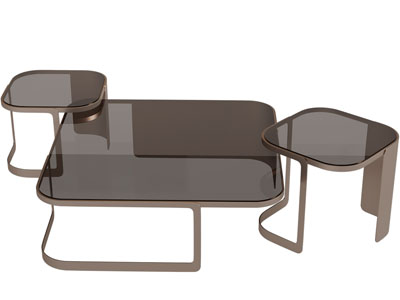 现代茶几3d模型 现代茶几