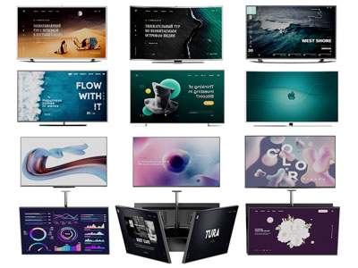 现代液晶电视机