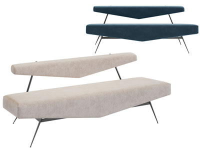 现代多人沙发椅子3d模型 现代多人沙发椅子