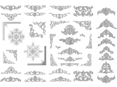 欧式雕花装饰构件