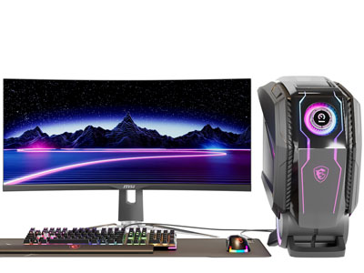 现代电脑显示屏、主机