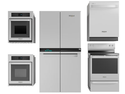 现代电冰箱、烤箱、微波炉