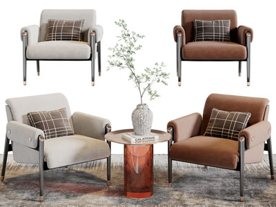 现代休闲沙发椅子