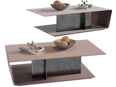 现代茶几3d模型 现代茶几