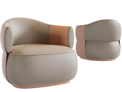 侘寂风单人沙发