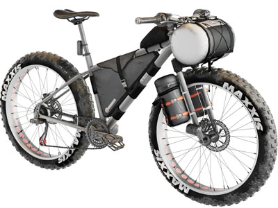 现代山地车、自行车