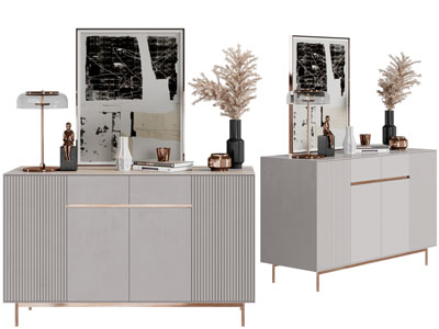 现代玄关柜、边柜