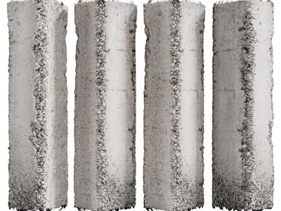 现代做旧柱子3d模型 现代做旧柱子