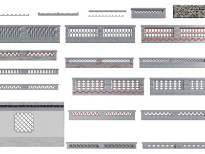 新中式围墙、围栏