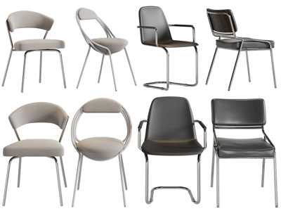 现代休闲椅子、餐椅