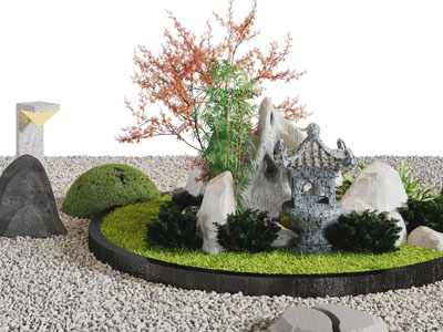 中式庭院景观园艺小品