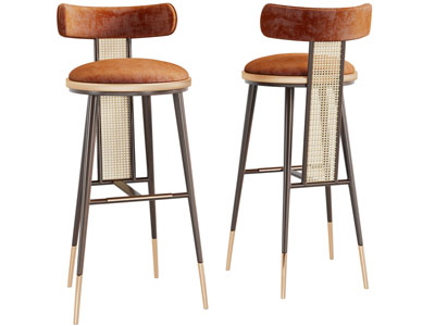 现代轻奢吧椅吧凳