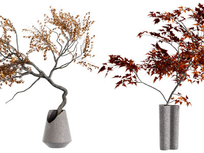 新中式花瓶花卉