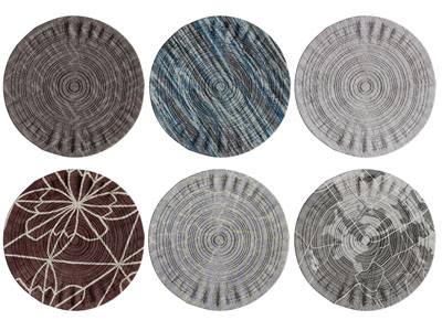 现代圆形地毯3d模型 现代圆形地毯