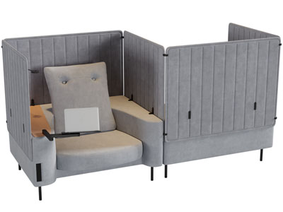 现代双向单人沙发