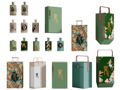 新中式礼盒摆件