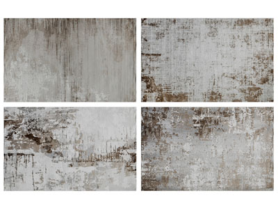 现代长方形地毯3d模型 现代长方形地毯