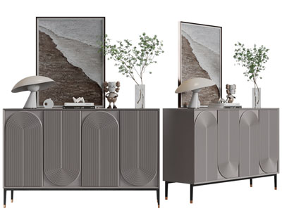 现代玄关柜、边柜