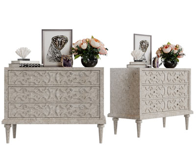 美式玄关柜、边柜