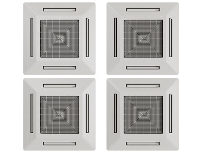 现代空调出风口3d模型 现代空调出风口