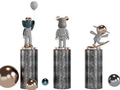 现代轻奢装饰品摆件组合