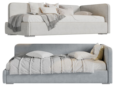 现代多功能沙发床3d模型 现代多功能沙发床