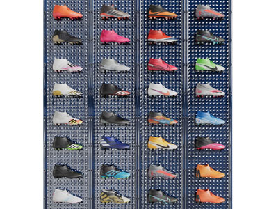 运动鞋展架、货架3d模型 运动鞋展架、货架