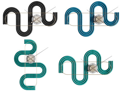 现代墙饰挂件钟表3d模型 现代墙饰挂件钟表