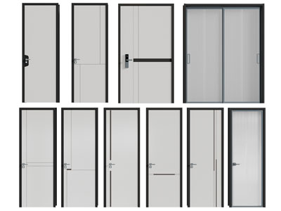 现代平开门、推拉门