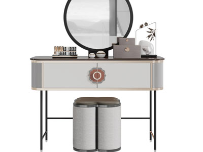 新中式化妆梳妆台