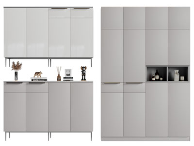 现代玄关柜、装饰柜