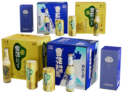 现代盒装、灌装啤酒3d模型 现代盒装、灌装啤酒
