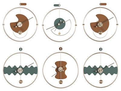 现代墙饰挂件钟表3d模型 现代墙饰挂件钟表