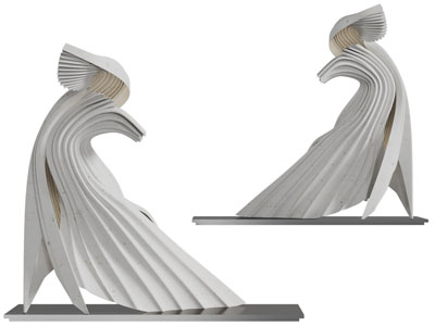 现代抽象雕塑装饰品摆件