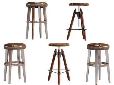 工业风loft吧椅吧凳