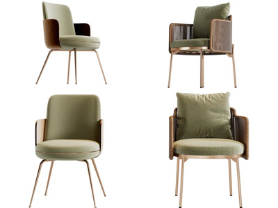 现代轻奢休闲椅子