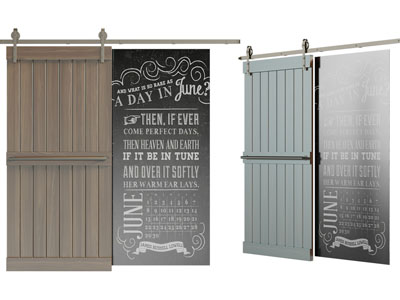 工业风loft谷仓门、推拉门