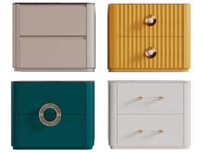 现代轻奢床头柜