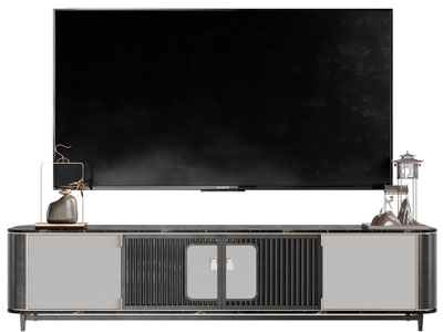 新中式电视柜、电视机