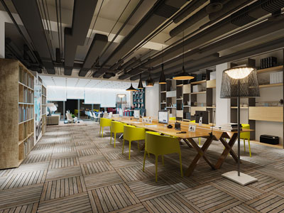 后现代公共办公区