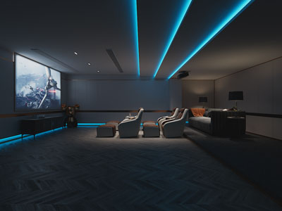 现代影音室、视听室