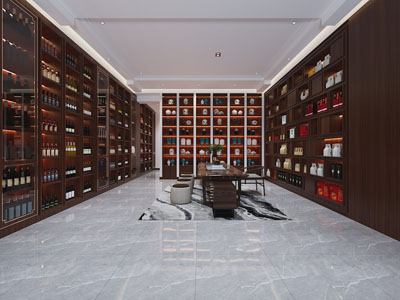 新中式烟酒专卖店